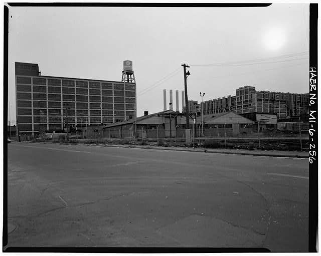 Dodge Hamtramck Plant WAREHOUSE BUILDING, VIEW SOUTHWEST, 1980