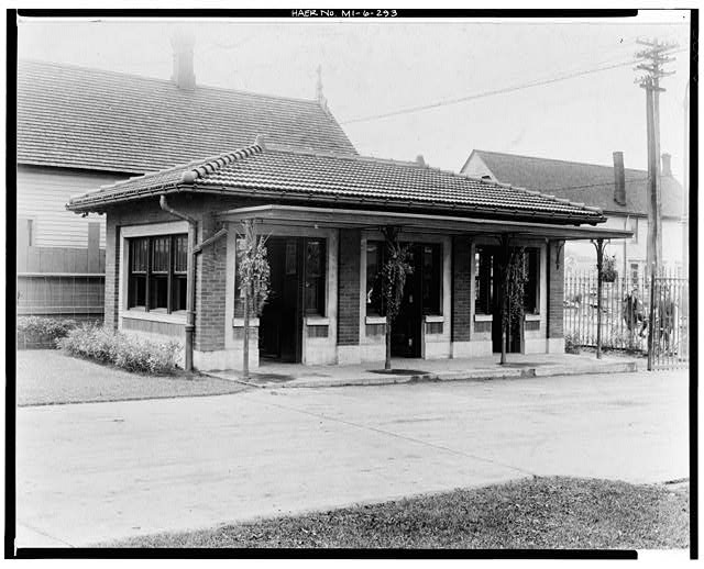Dodge Hamtramck Plant WATCHMAN'S LODGE, VIEW SOUTH, 1911