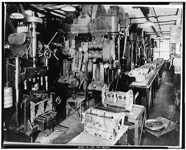 Dodge Hamtramck Plant ENGINE BLOCK, MACHINERY LINE, 1915